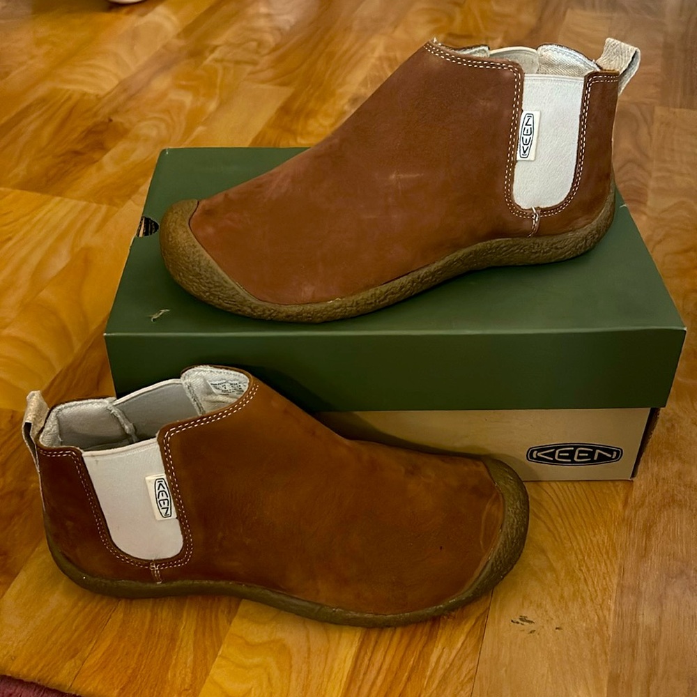 New! Keen Mosey Chelsea Leather 8